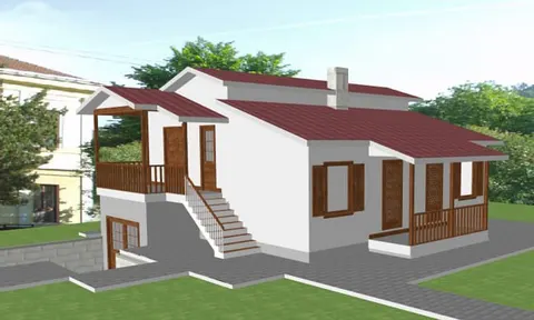 Montažna kuća Montažna kuća Iskra, 100 m², Maker Ivanjica