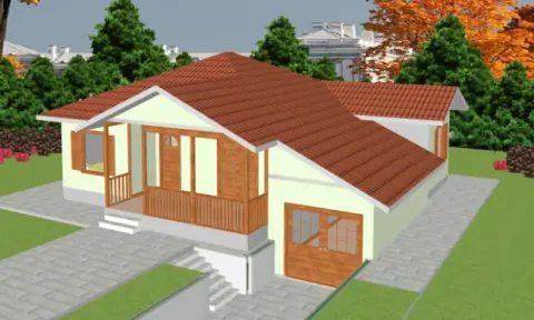 Montažna kuća Montažna kuća Ivona, 98 m², Maker Ivanjica