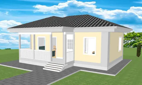 Montažna kuća Montažna kuća Jovana, 57 m², Maker Ivanjica