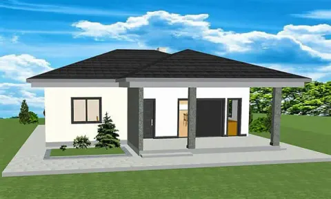 Montažna kuća Montažna kuća Katja, 121 m², Maker Ivanjica