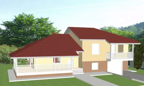 Montažna kuća Montažna kuća Lara, 117 m², Maker Ivanjica