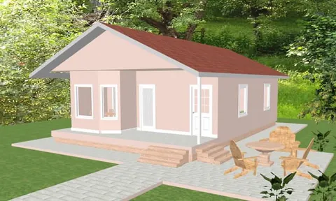 Montažna kuća Montažna kuća Lela, 87 m², Maker Ivanjica