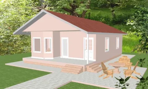 Montažna kuća Montažna kuća Lela, 87 m², Maker Ivanjica