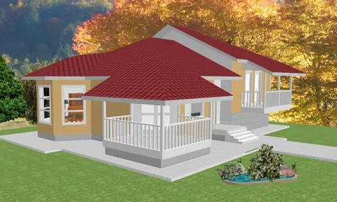 Montažna kuća Montažna kuća Magda, 106 m², Maker Ivanjica