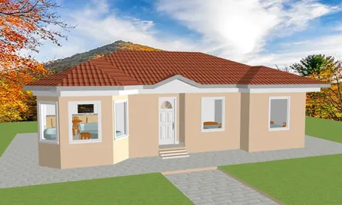Montažna kuća Montažna kuća Majami, 89 m², Maker Ivanjica