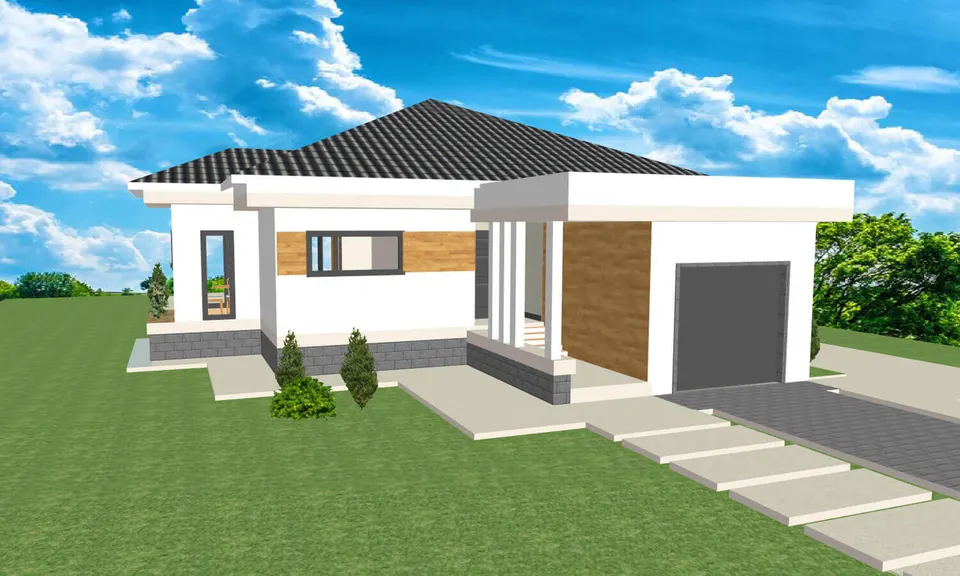 Montažna kuća Montažna kuća Mia, 153 m², Maker Ivanjica
