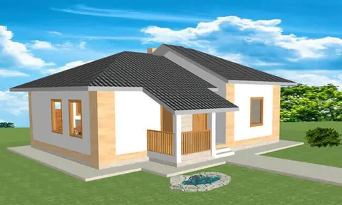 Montažna kuća Montažna kuća Mirela, 81 m², Maker Ivanjica