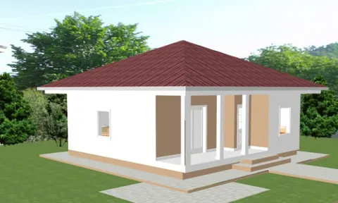 Montažna kuća Montažna kuća Nadja, 81 m², Maker Ivanjica