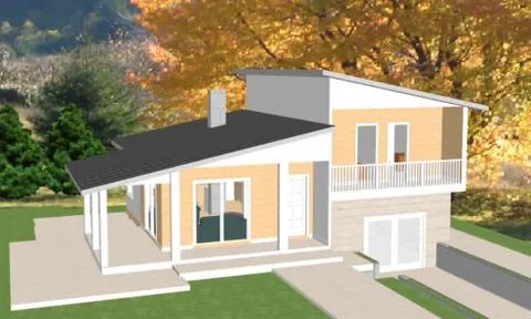 Montažna kuća Montažna kuća Nora, 103 m², Maker Ivanjica