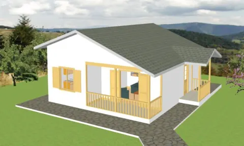 Montažna kuća Montažna kuća Penelopa, 72 m², Maker Ivanjica
