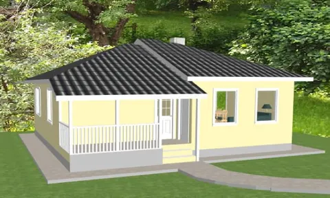 Montažna kuća Montažna kuća Sofija, 77 m², Maker Ivanjica