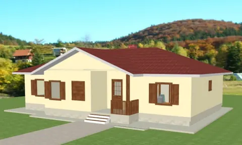 Montažna kuća Montažna kuća Stefani, 135 m², Maker Ivanjica