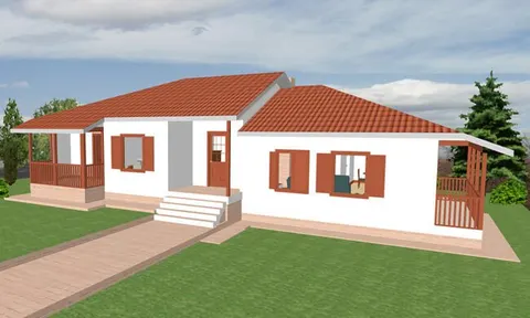 Montažna kuća Montažna kuća Talija, 127 m², Maker Ivanjica