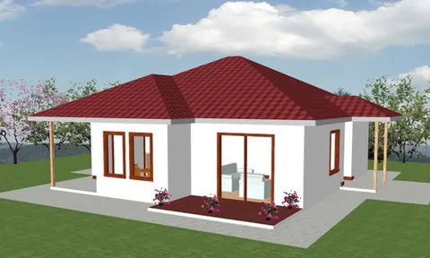 Montažna kuća Montažna kuća Tamara, 111 m², Maker Ivanjica