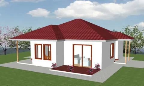 Montažna kuća Montažna kuća Tamara, 111 m², Maker Ivanjica