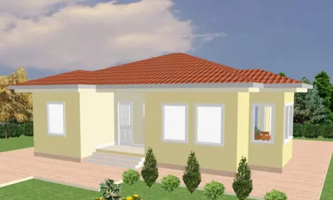 Montažna kuća Montažna kuća Una, 100 m², Maker Ivanjica