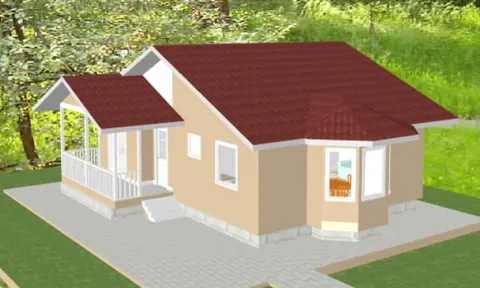 Montažna kuća Montažna kuća Vanja, 82 m², Maker Ivanjica