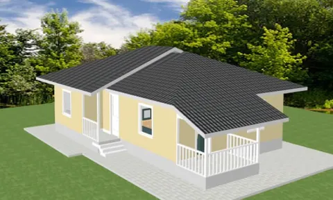 Montažna kuća Montažna kuća Verona, 80 m², Maker Ivanjica