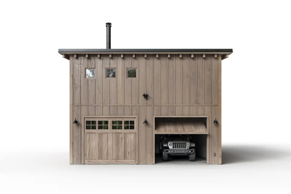 Montažna kuća A-Frame Addon, 76 m², Markus House