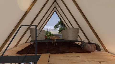 Montažna kuća A-Frame Economic, 43 m², Markus House