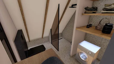 Montažna kuća A-Frame Economic, 43 m², Markus House