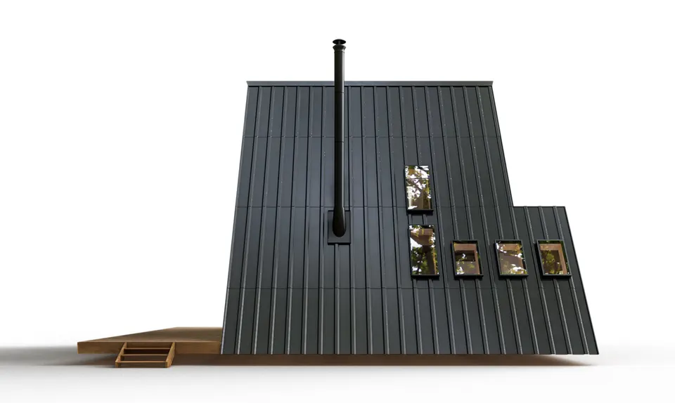 Montažna kuća A-Frame Tiny, 80 m², Markus House