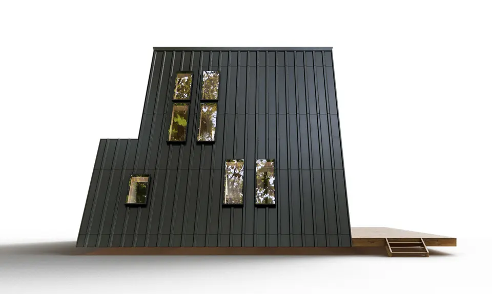 Montažna kuća A-Frame Tiny, 80 m², Markus House