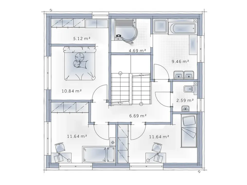 Montažna kuća Adria, 192 m², Markus House