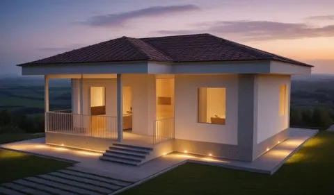 Montažna kuća AX-57, 57 m², Markus House