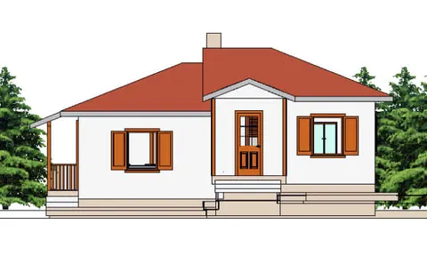 Montažna kuća AX-68, 68 m², Markus House