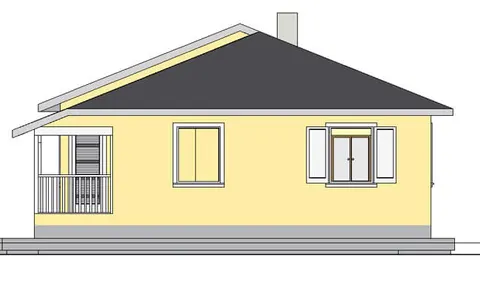 Montažna kuća AX-77, 75 m², Markus House