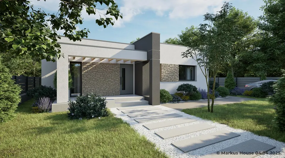 Montažna kuća Evelora, 85 m², Markus House