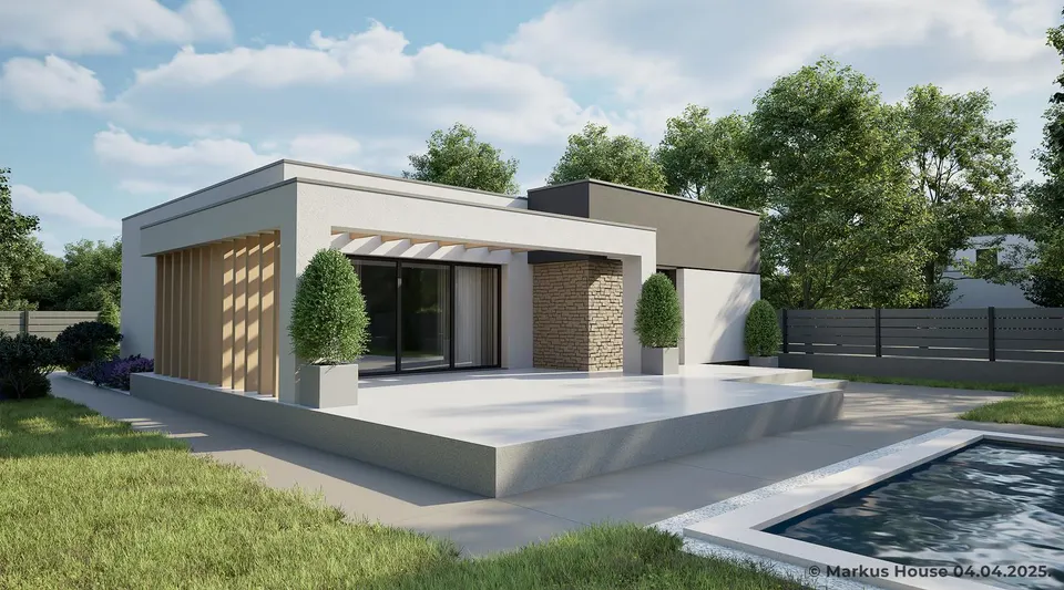 Montažna kuća Evelora, 85 m², Markus House