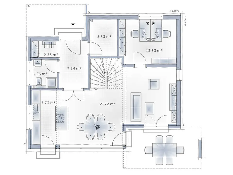 Montažna kuća Penelopa, 232 m², Markus House