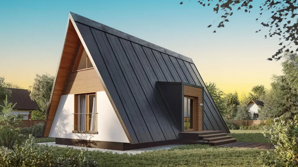 Montažna kuća A-Frame View, 55 m², Markus House
