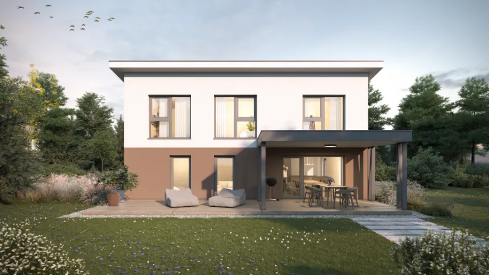 Montažna kuća Tipske hiše (katalog), 120 m², Marles