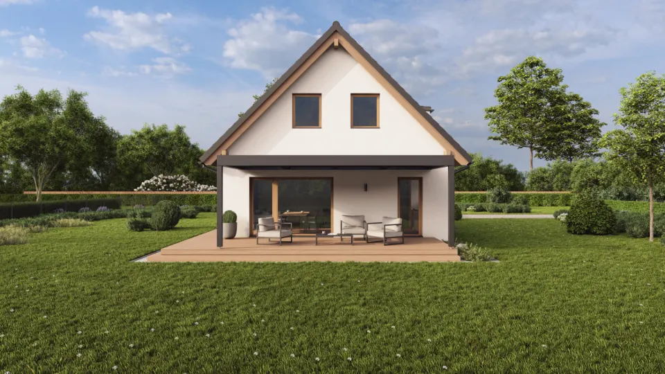 Montažna kuća Tipske hiše (katalog), 120 m², Marles
