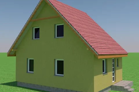 Montažna kuća Model 103, 103 m², Master Ivanjica
