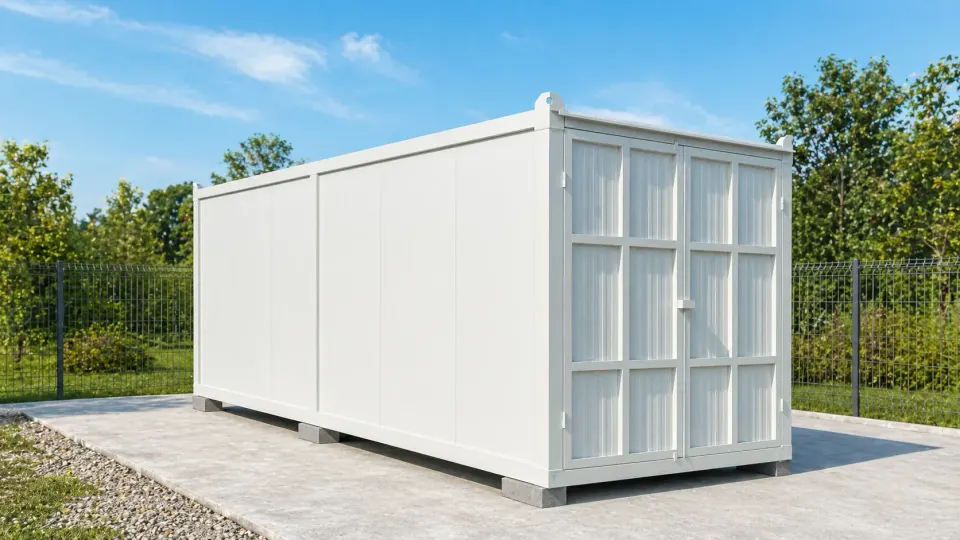 Montažna kuća Magacinski modeli, 14 m², Metamodul
