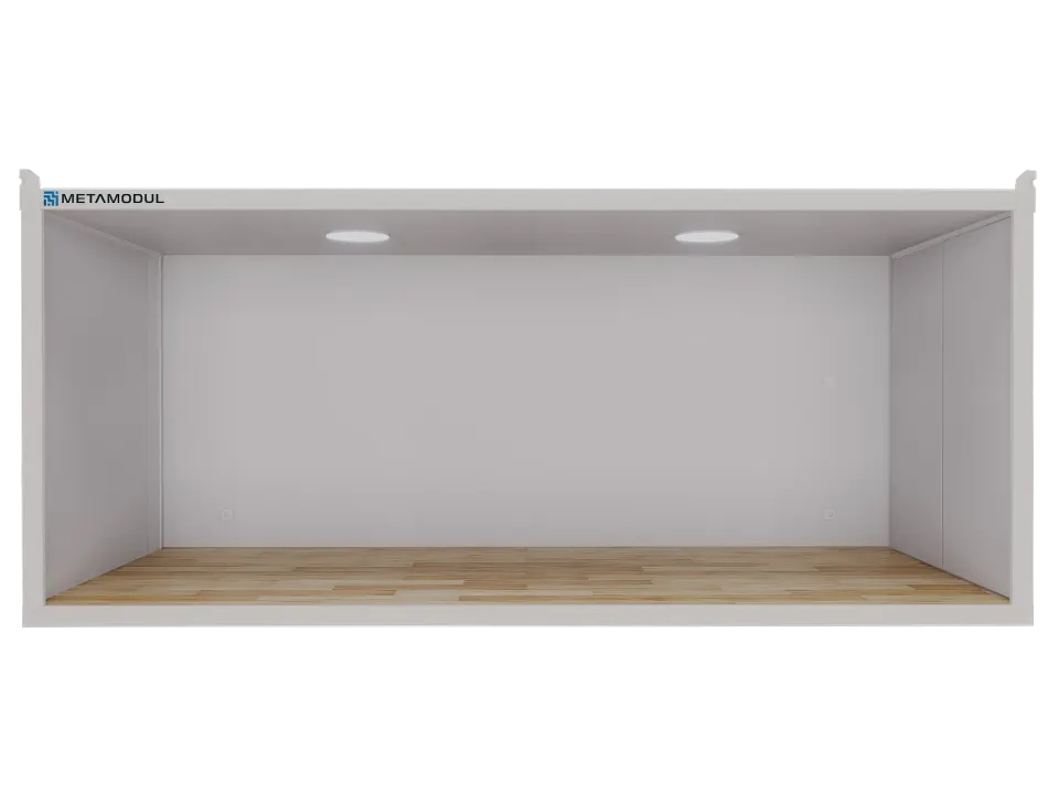 Montažna kuća Magacinski modeli, 14 m², Metamodul