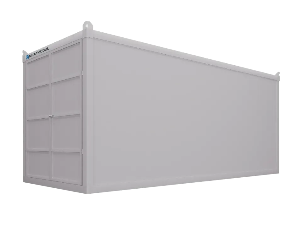 Montažna kuća Magacinski modeli, 14 m², Metamodul