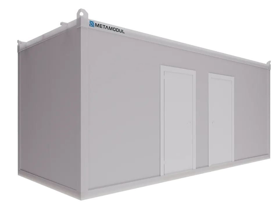 Montažna kuća Sanitarni modeli, 14 m², Metamodul