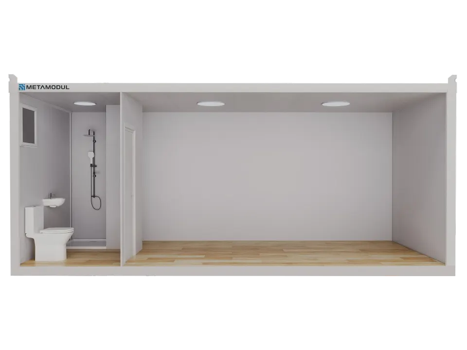 Montažna kuća Stambeni modeli, 29 m², Metamodul