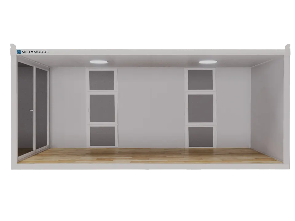 Montažna kuća Stambeni modeli, 29 m², Metamodul
