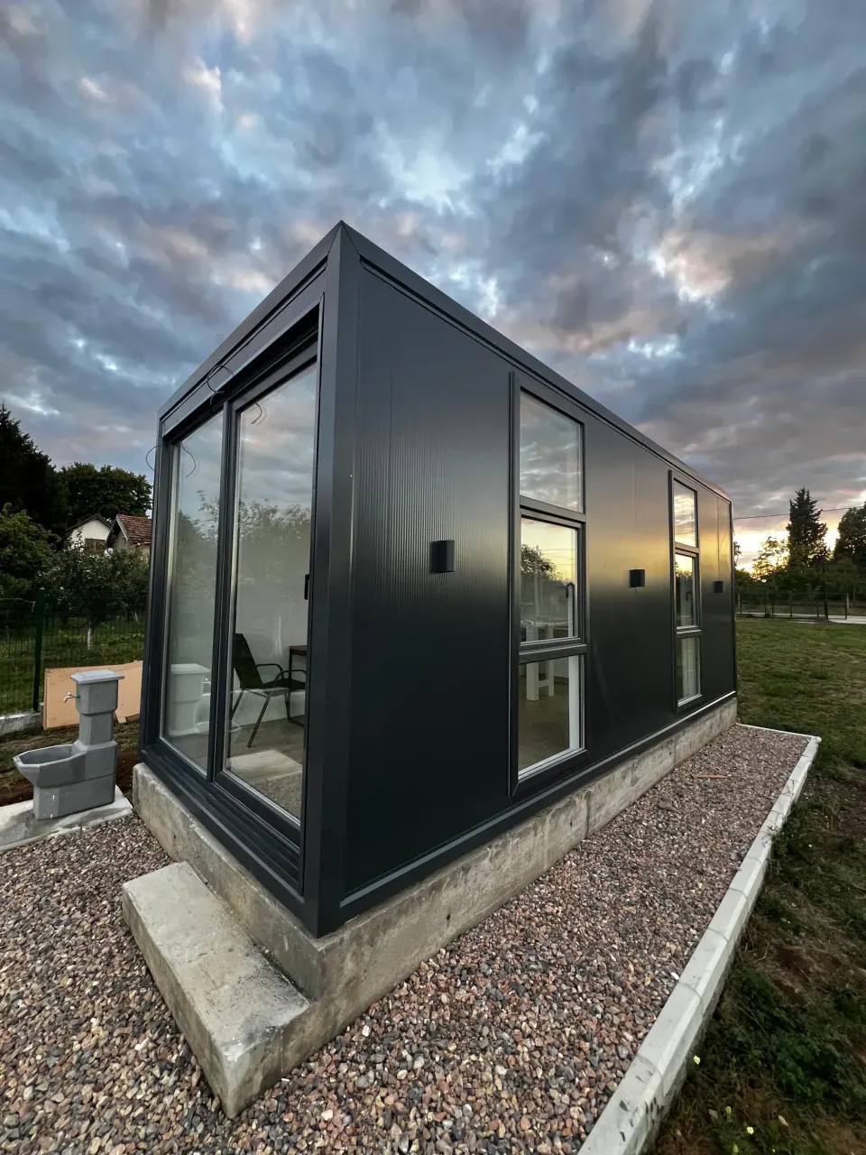 Montažna kuća Stambeni modeli, 29 m², Metamodul