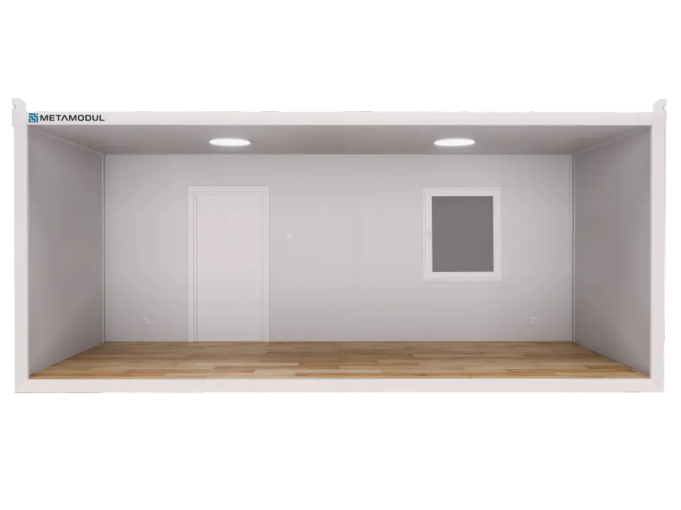 Osnova montažne kuće Stambeni modeli, 29 m², Metamodul