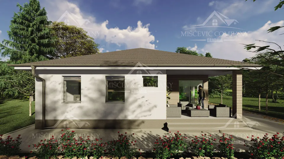 Montažna kuća Tip 127, 127 m², Miščević Company