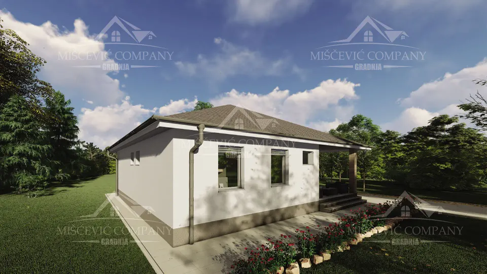 Montažna kuća Tip 127, 127 m², Miščević Company