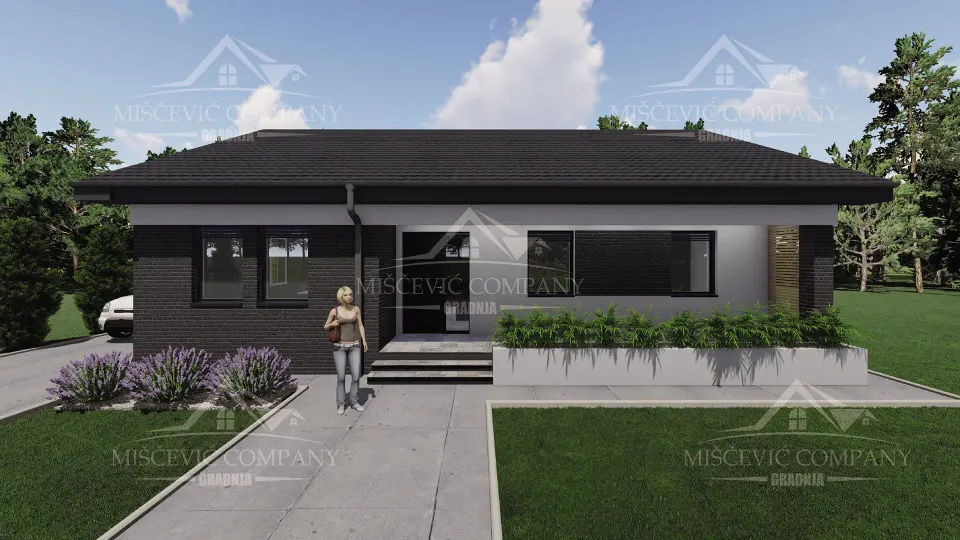 Montažna kuća Tip 142, 142 m², Miščević Company