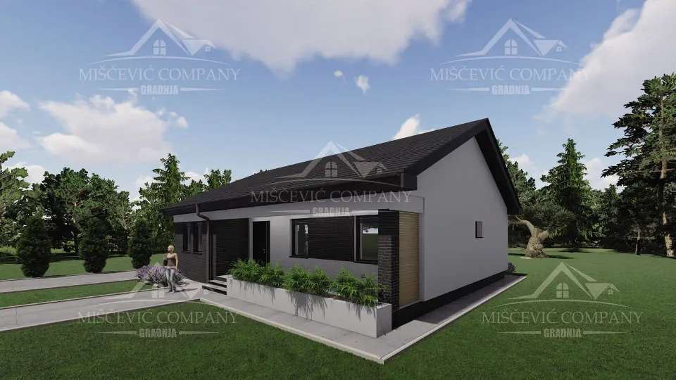 Montažna kuća Tip 142, 142 m², Miščević Company